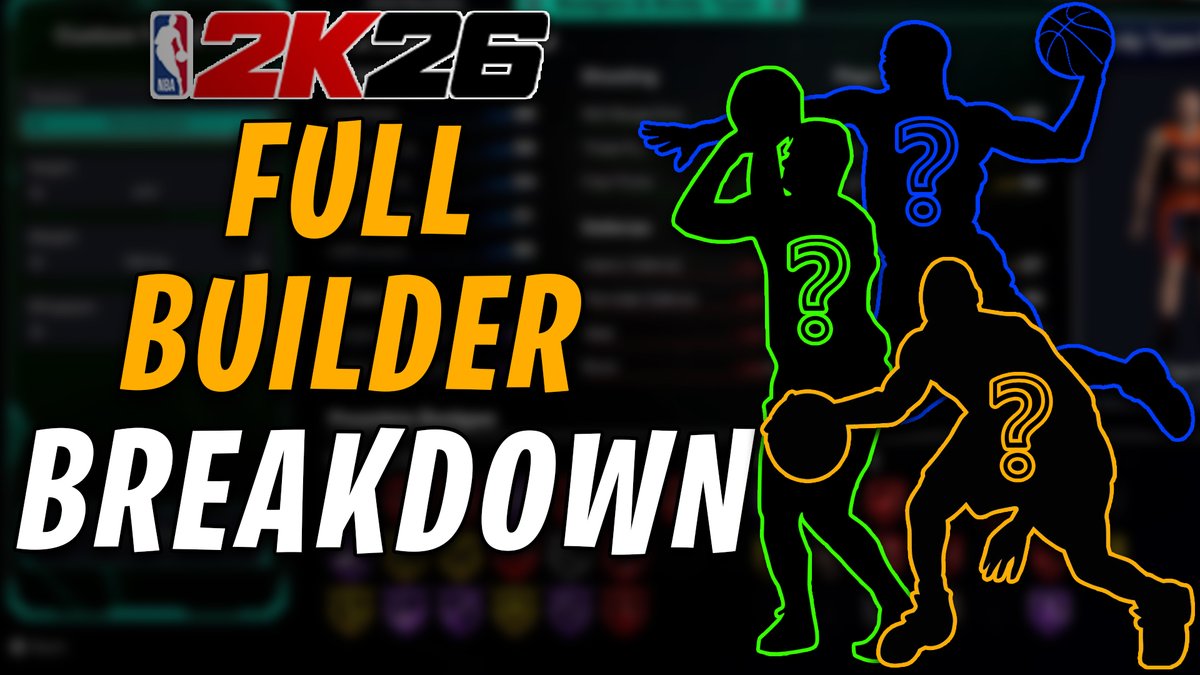 Dubs_CP's tweet image. At this point, I&apos;m just going to admit I have a problem...#2K26 is COMING!!!

NBA 2K26 Builder System Explained 🔥 My Day One Build Inside! youtu.be/RjHgRYhXqGc?si…