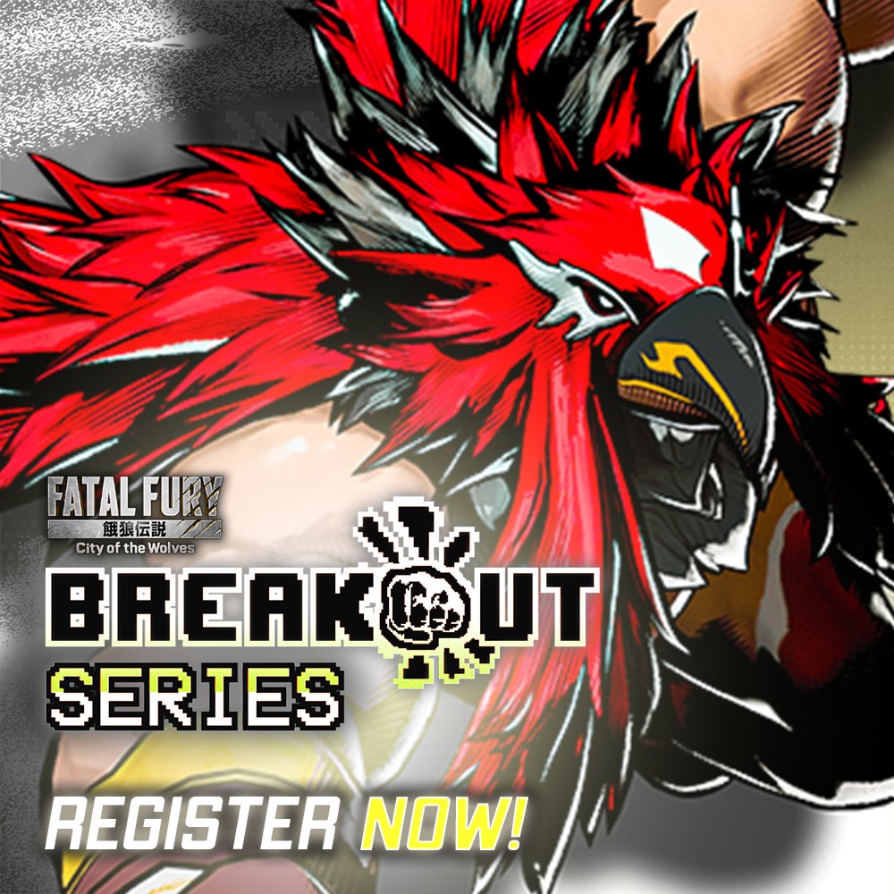 🚨 Registration for Breakout Series: COTW Week #15 is open! 🚨

$50 Starting Prize Pool (Supported by <a href="/SNKPofficial/">SNK GLOBAL</a>) + Matcherino

Open to US / Canada per SNK NA Region List

Enter the Arena ~
🗓️ Date: Monday, August 25th, 2025 8:00 PM
🖋️ Sign Up: start.gg/BreakoutCOTW

#COTW