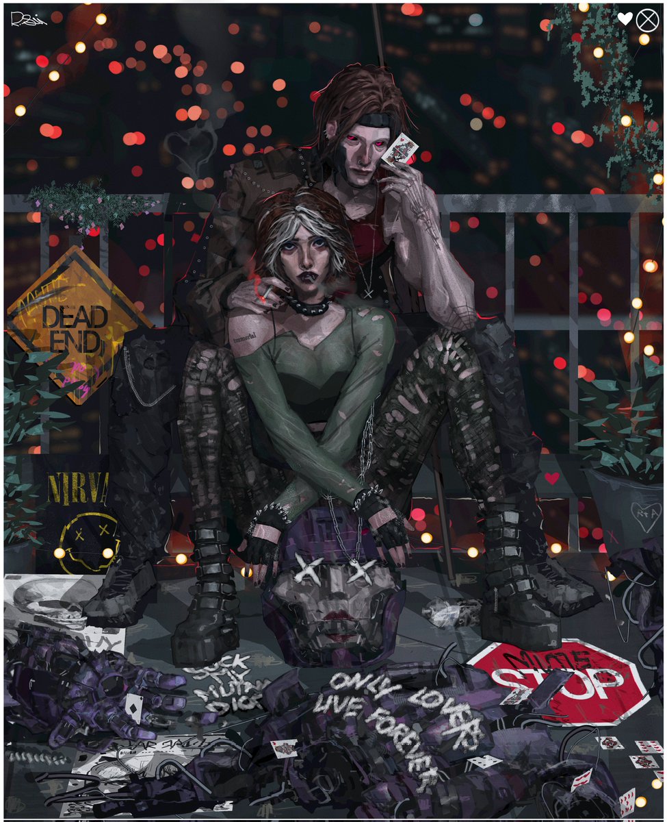 rogue &amp; gambit (xmen)