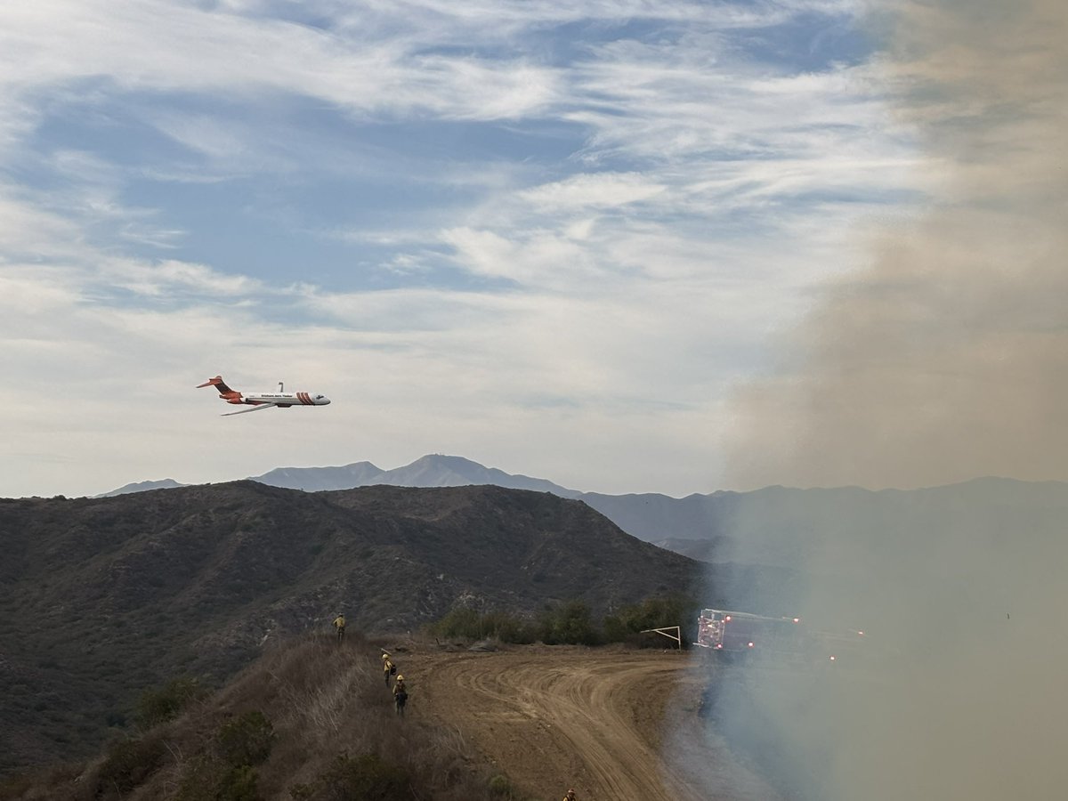 Reno Brush 8 on the Crowe fire (500 acres) on the USMC Military Base, Camp Pendleton, in Southern California.
