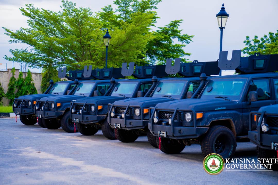 Katsina State Government has procured state-of-the-art armoured personnel carriers to be deployed to frontline local govt areas facing security challenges. 

This strategic investment represents the govt proactive approach to combating banditry &amp; ensuring the safety of citizens.