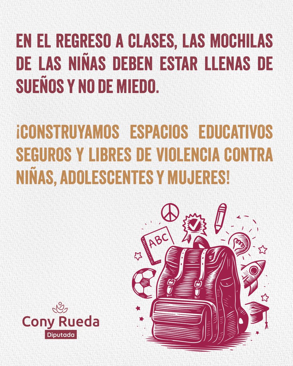 LAS ESCUELAS DEBEN SER ESPACIOS SEGUROS. 
El Congreso de Oaxaca aprobó mi propuesta, solicitando a las autoridades educativas del estado acciones para garantizar que las escuelas estén libres de violencia de género.

Boletín de prensa: surl.li/vnihpn