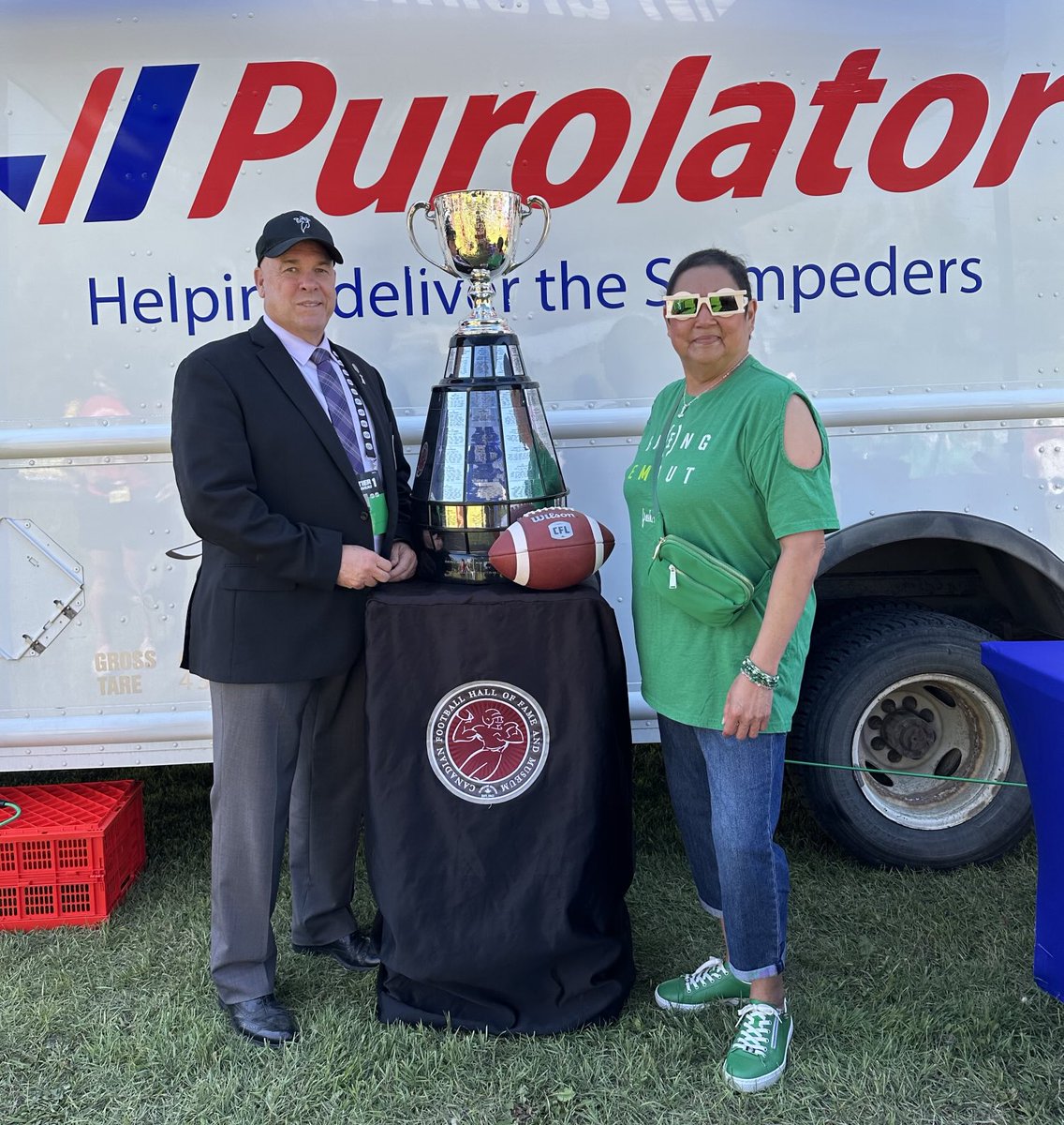 My 2️⃣ FamousFriends… #GCKeeper Tom &amp; 🏆!!! ⁦<a href="/Prairie_Scot/">Prairie_Scot</a>⁩