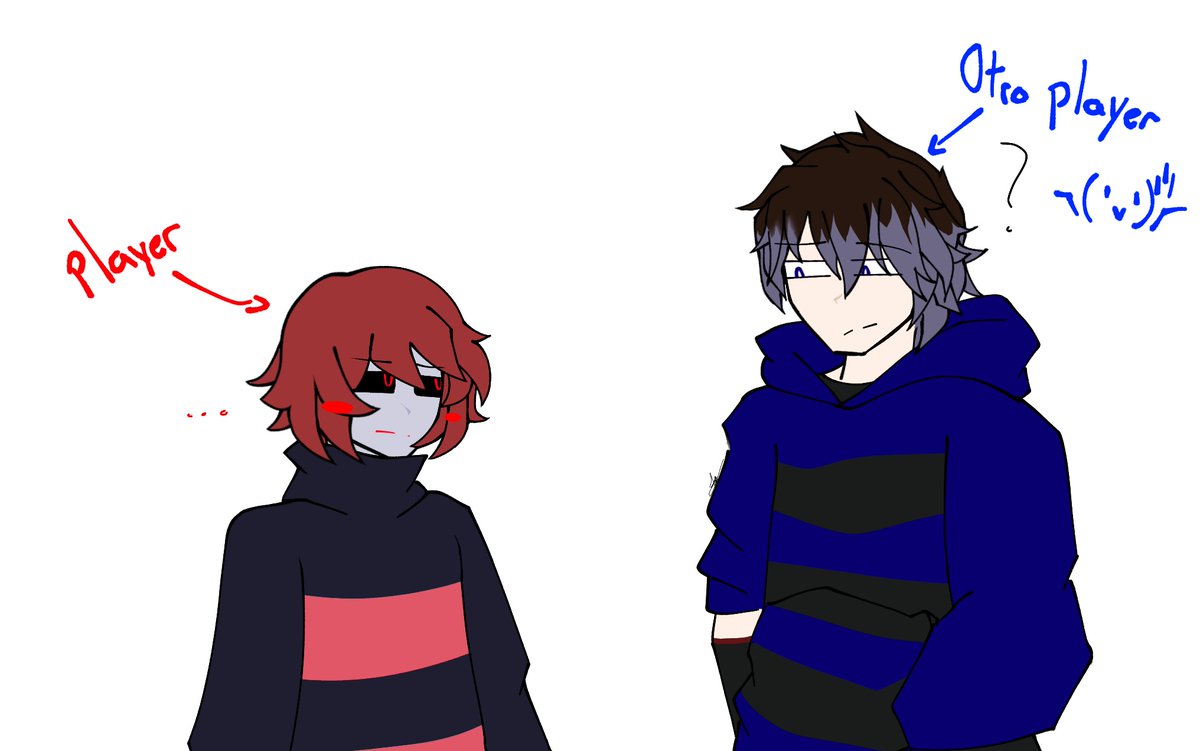 NightGamer34's tweet photo. Nick conviviendo con otros jugadores que quedaron en el multiverso  de undertale -->
#detershift #underplayer #oc #au #undertaleau #Multiverse https://t.co/GhIsfqvDJu