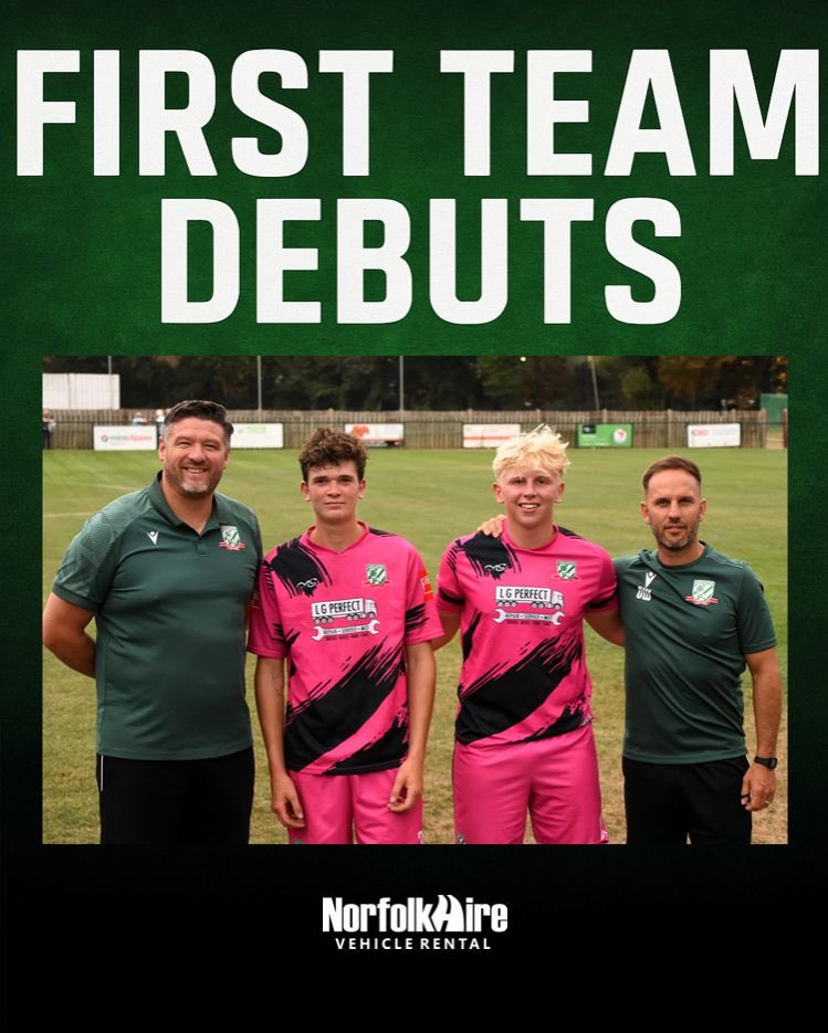 🔊 First Team Debuts 🙌

Congratulations to Jake Ward and Corbyn Dixon making their debuts for the First Team in the FA Trophy yesterday 💚