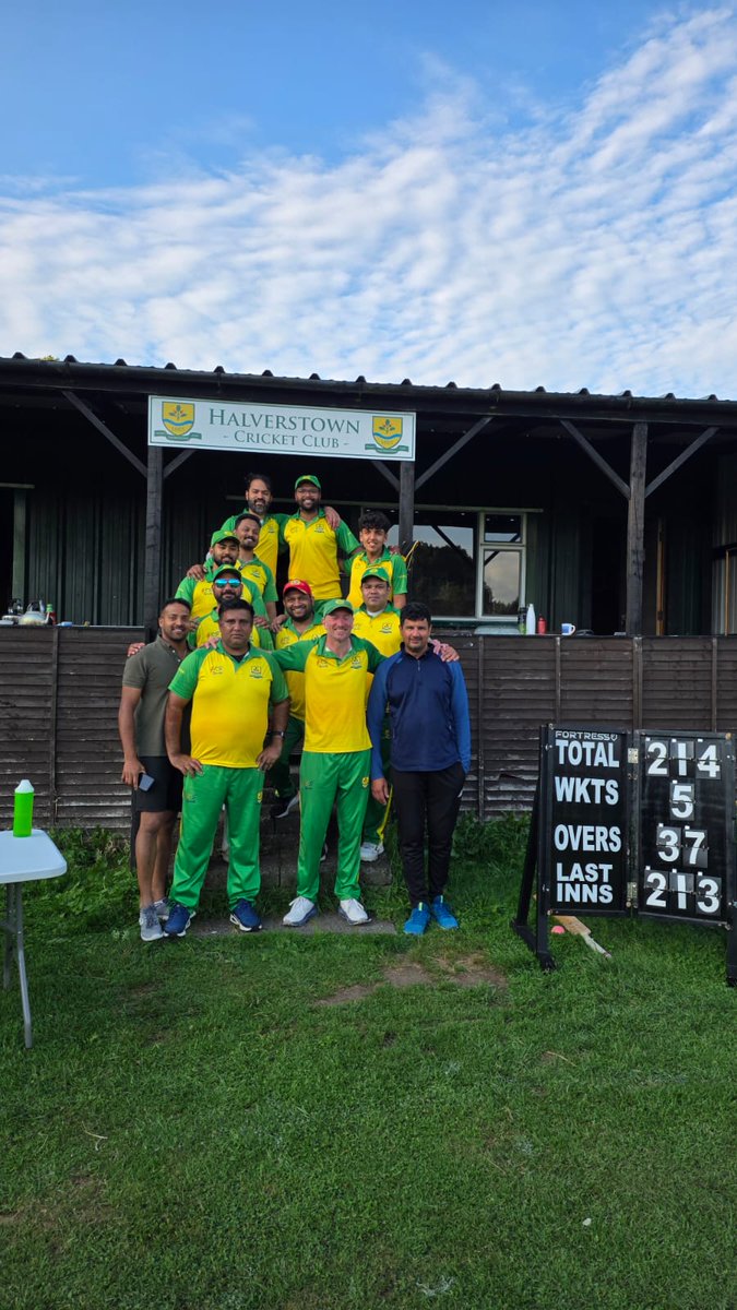 Promotion secured after a 5 Wicket victory over Clondalkin. Back to Back Promotions. Some incredible milestones today, too. Avanish Patel scored 65 Not Out and broke the HCC record for most runs in a season set back in 2012. He currently has 633 runs in 2025.