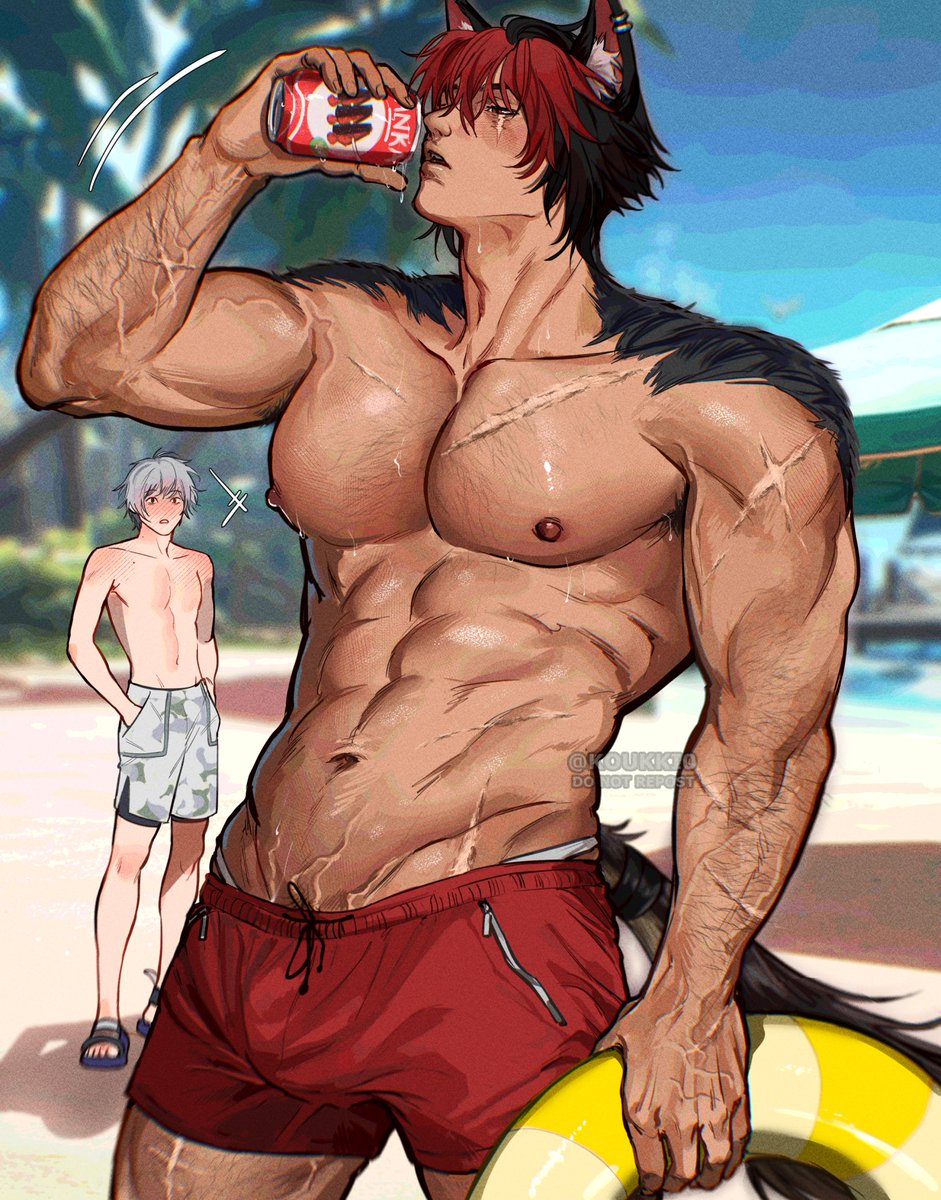 I’d prefer if he at least had a swimsuit skin like that.. #KomanoManato