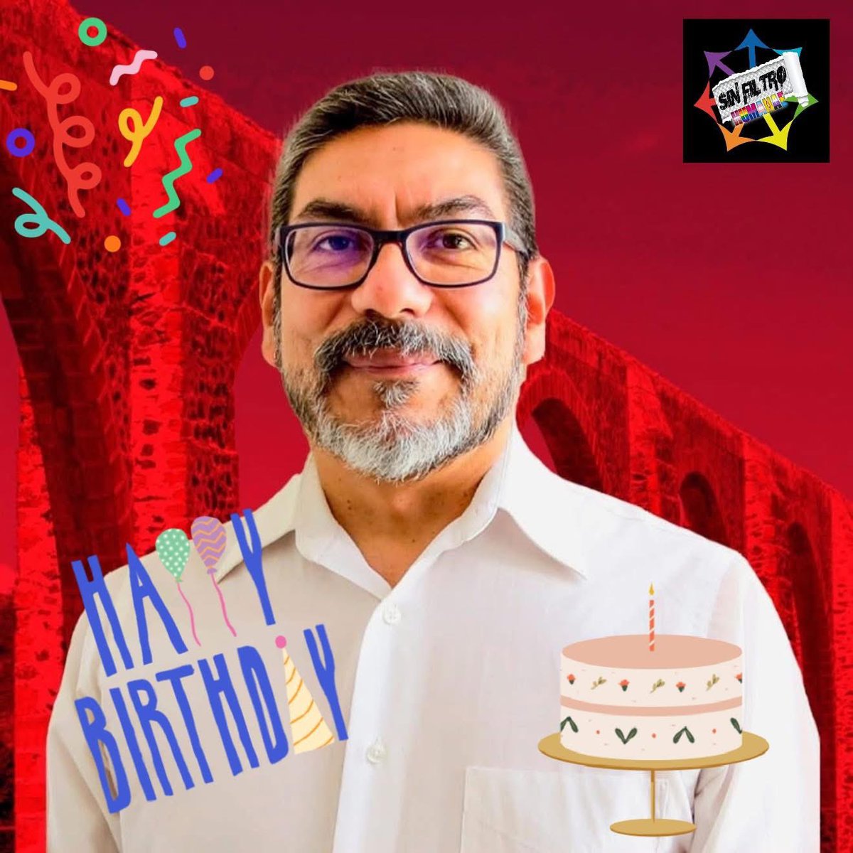 Todo el equipo de <a href="/sinfiltroqro/">SIN Filtro Humanae</a> envía  una felicitación a nuestro amigue <a href="/waltter_lopez/">Waltter López</a> por su cumpleaños, amigui que El Supremo te llene de bendiciones y te siga dando una vida plena, buena y de puras cosas chingonas
Feliz cumpleaños 🎉🎊🎈🎂🎁
