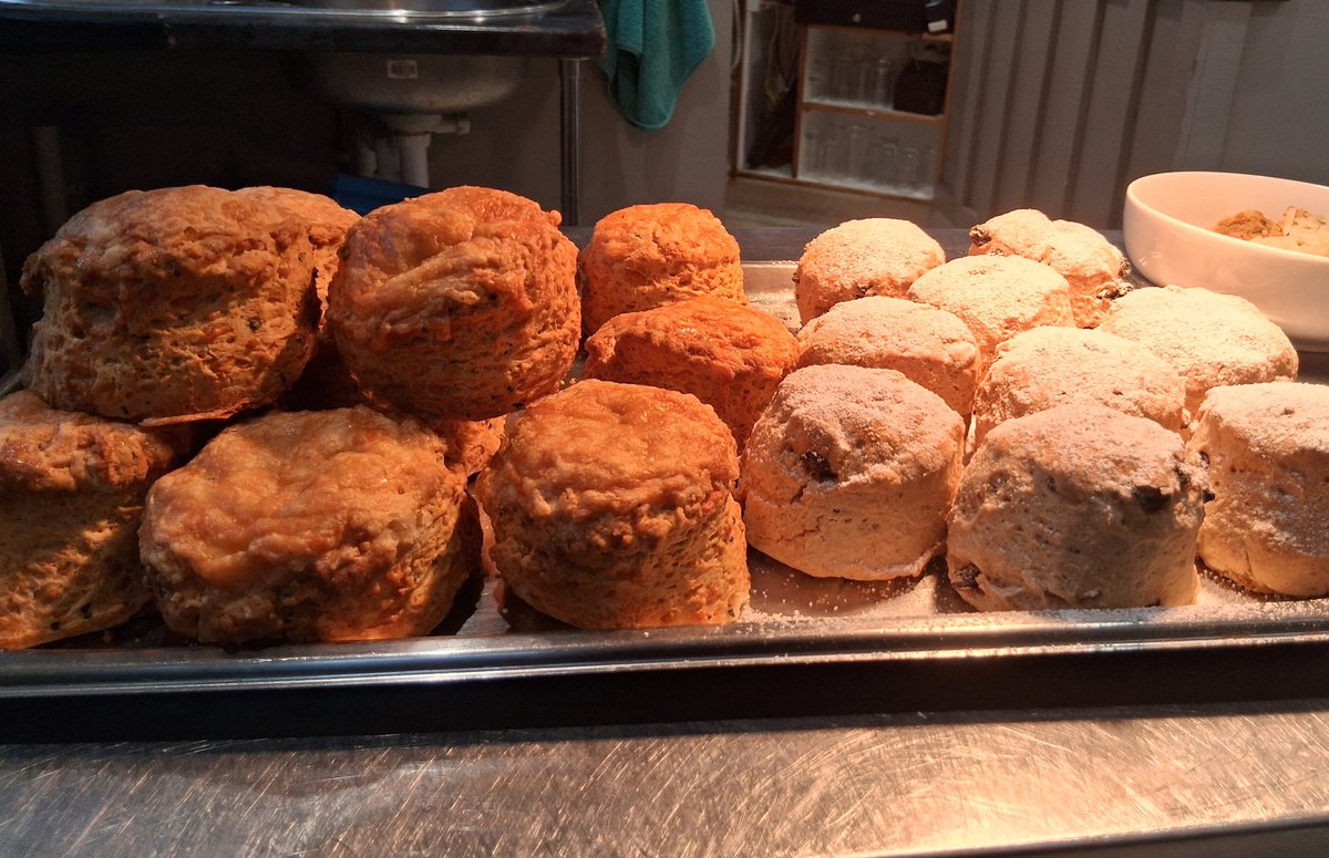 I'm thick as mince but I make the best scones in South Devon