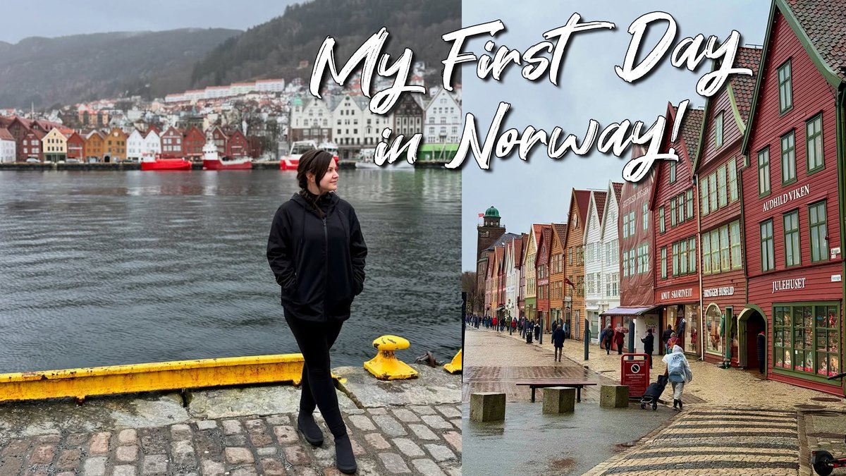 Make sure to check out <a href="/underflowR/">Rania // underflowR</a>'s first day in Norway! The journey began with a stay in Bergen, one of Europe's most beautiful cities, but also the rainiest!

youtu.be/PXTmfqs4OmI