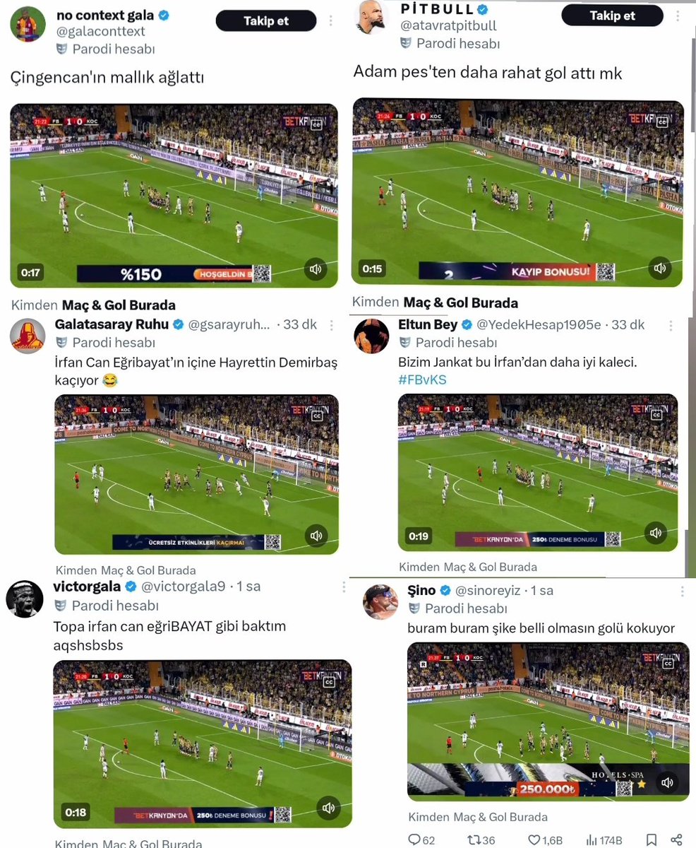 Tarafsız gazeteci olduğunu iddia ediyorsun ya bir tane tweet gir bakalım <a href="/haskologlu/">ibrahim Haskoloğlu</a> Galatasaraylı hesaplar organize şekilde bet reklamı yapıyor.