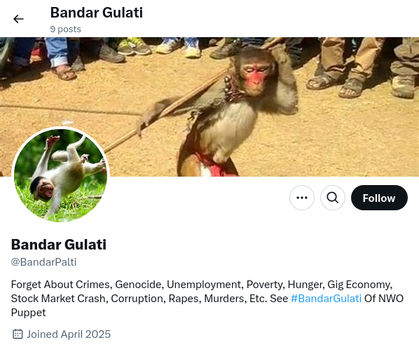 No Say At All tweet media