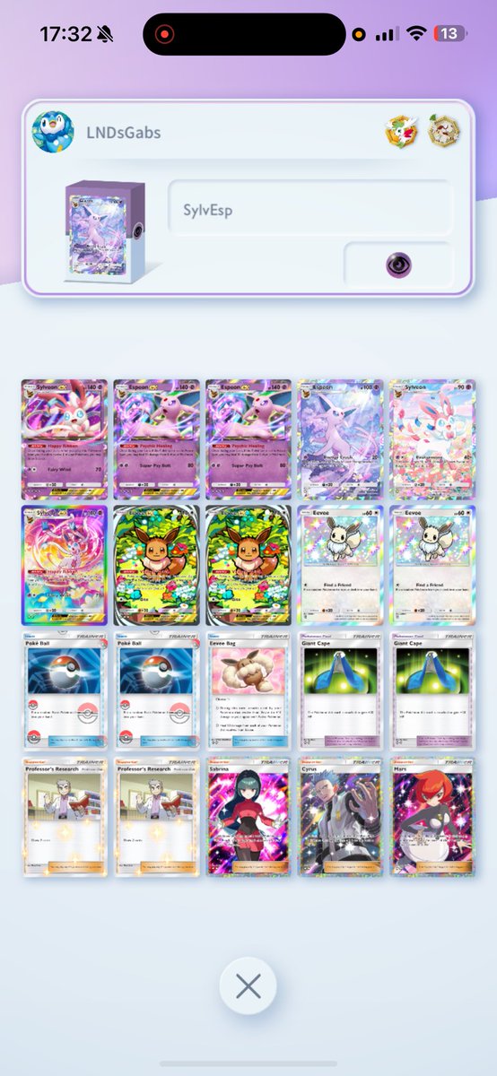 Back from Anaheim and lots of things to finish 

A pretty nice run (UB3 &gt; Master) with almost 70% win rate

Played most of the time with SylvEspeon