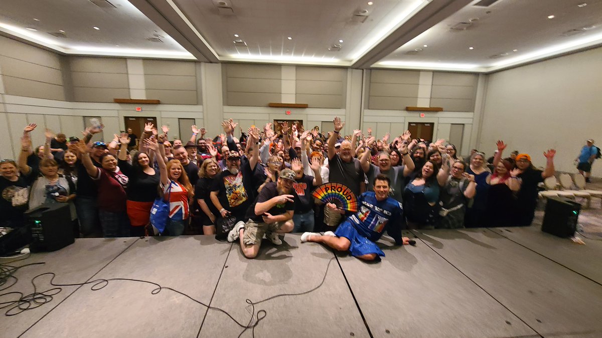 JohnBarrowman's tweet image. Thank you @GeekdCon for a wonderful weekend.