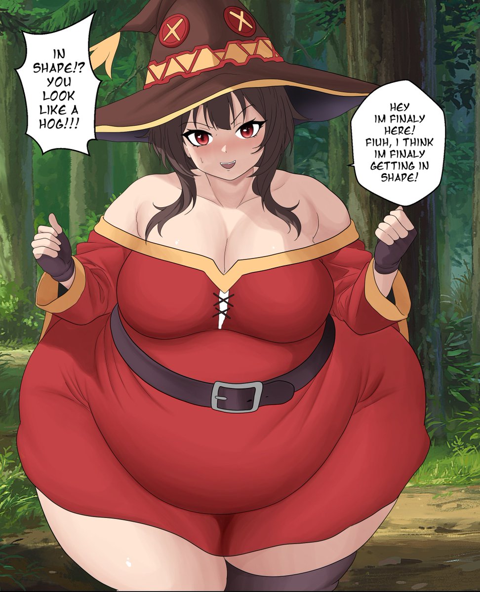 fat megumin! definetly gonna do more with her!