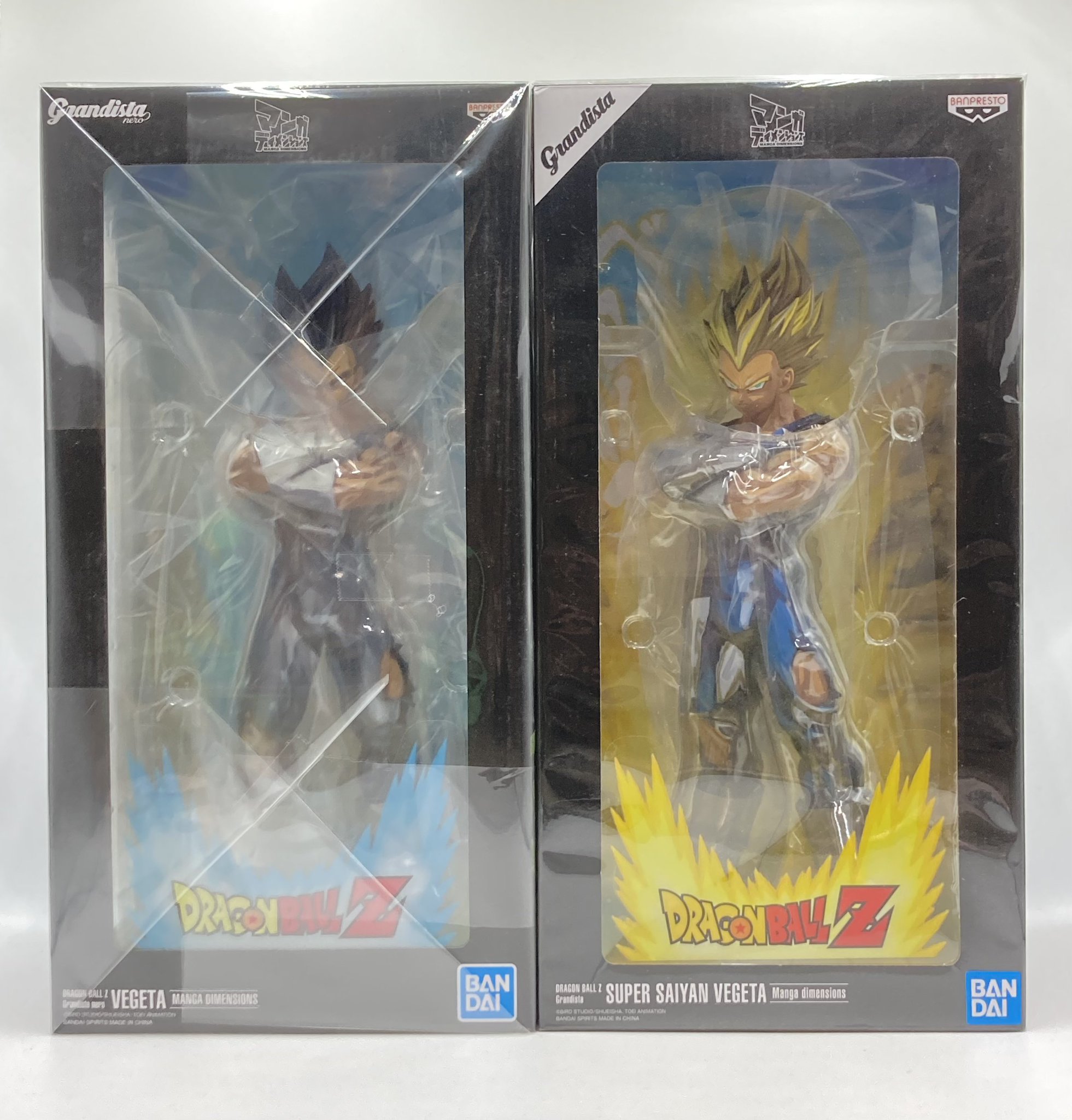 海外限定 ドラゴンボールZ ベジータ マンガディメンションズ フィギュア専門店 -ソダチトイズ / 再販 grandista 海外限定
