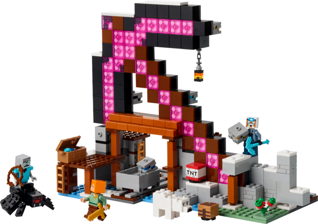 brickunited1's tweet photo. Calling all Minecraft fans! The LEGO Pickaxe Mine 21277 is here! Complete with 530 pieces, it offers endless creative possibilities. Check it out: https://t.co/CRa0fzUdtI #LEGO #Minecraft #KidsToys https://t.co/D3RySxDcSK