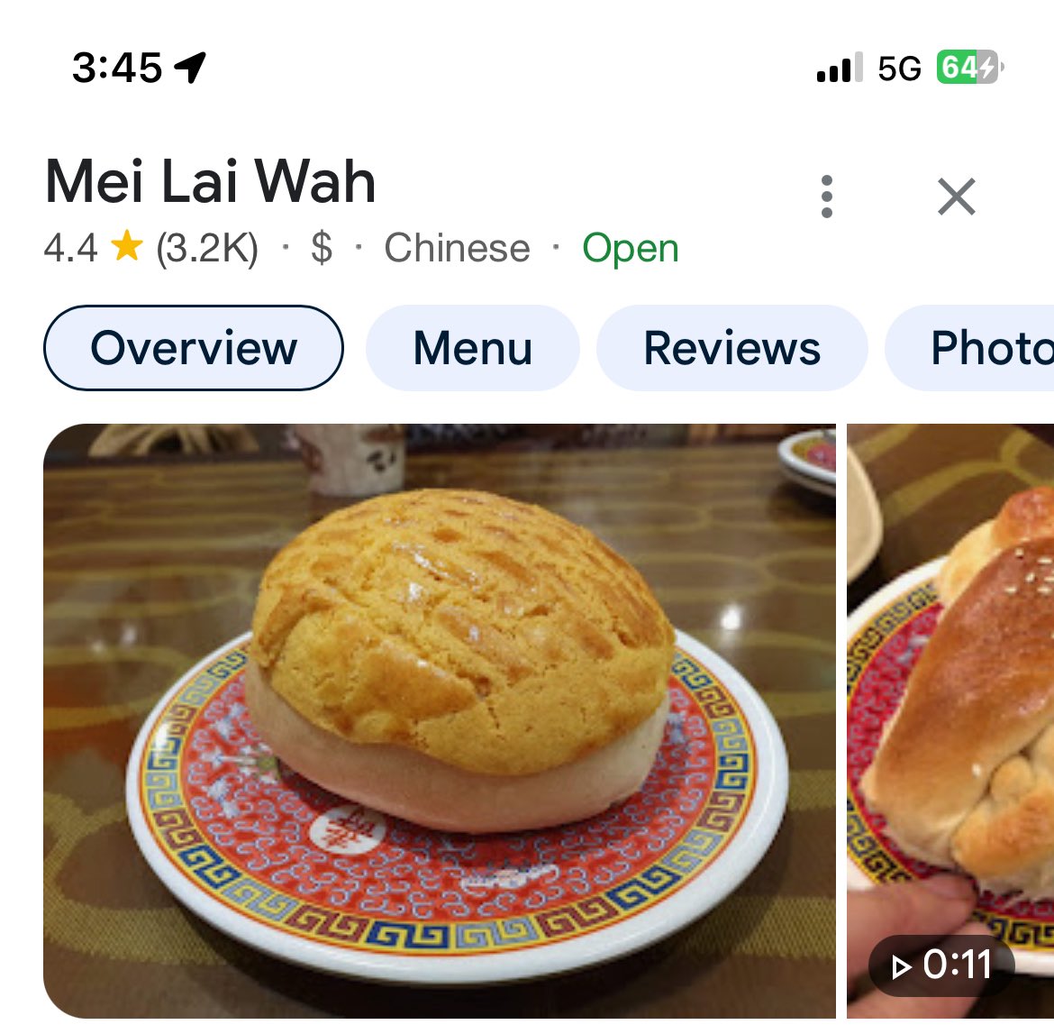ddanaekelly's tweet photo. @MasonVersluis This pineapple bun in China  town is AMAZING!!! https://t.co/DNyo48G519