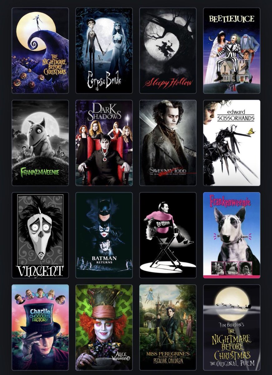 TheCinesthetic's tweet photo. Happy Birthday Tim Burton! Thanks for giving us this. https://t.co/dX2OxeVbVG
