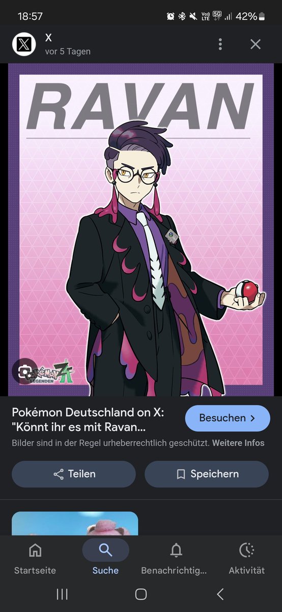 Tora 🐥🐧 (@toraschiep) on Twitter photo I hope he will be fucked up as he seems to be 👀 oder oder? 💕
Was erwartet ihr vom neuen Game?
#fanart #pokemon #ravan #legendenza I hope he will be fucked up as he seems to be 👀 oder oder? 💕
Was erwartet ihr vom neuen Game?
#fanart #pokemon #ravan #legendenza