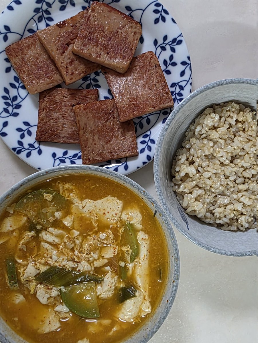 eateatgood's tweet photo. 순두부찌개 스팸구이 https://t.co/XgIIa1K0Hq