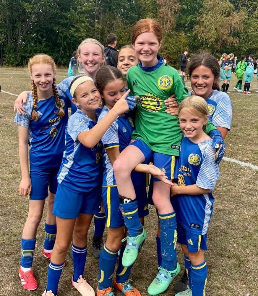 🥰 | WHOLESOME MOMENTS

The U12 Girls played in tbe Crofton gala on Saturday &amp; made it through to the semi finals after a penalty shoot out in the quarter final. Some well taken penalties and a great save by Evelyn. The celebration afterwards showed how close these girls are 💛💙