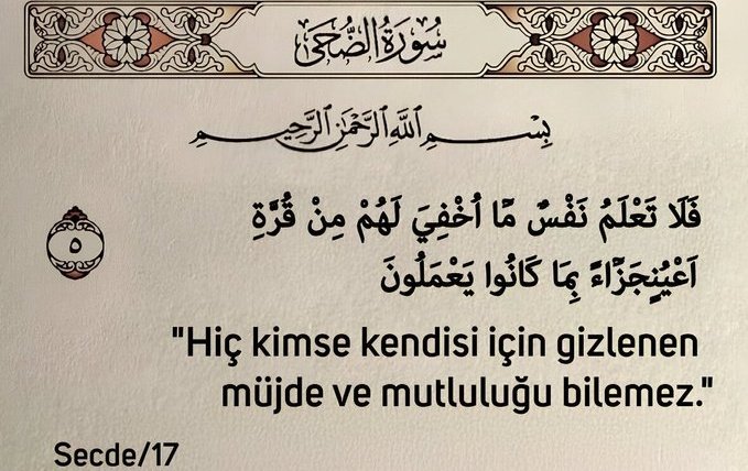 “Allah'ım! Bu duaya amin yazan herkese gizlediğin Müjde ve Mutluluğu en kısa zamanda nasip eyle.”