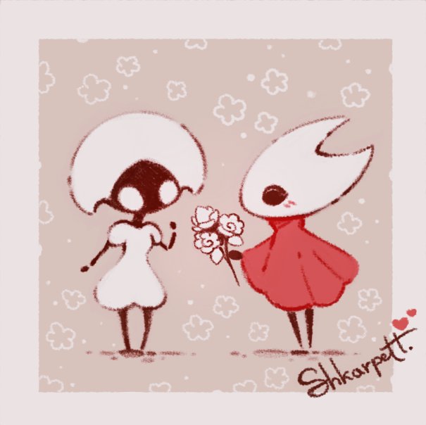 A small collection of my Silksong art c: