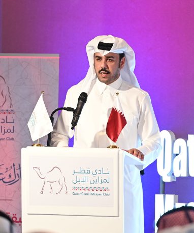 سالم آل محميد (@bo_falaaa7) on Twitter photo حمد بن جابر الخجيم <a href="/HJHAlathba/">حمد بن جابر آل عذبة</a>
شكرًا لك على كل ما قدمته في خدمة الإبل وأهلها
فقد استطعت في فترة وجيزة ومن خلال أربع نسخ فقط أن ترتقي بها لتصل إلى العالمية بشكل مباشر وواضح
هذا الإنجاز ما هو إلا ثمرة جهودك الجبارة وفكرك الواعي وقربك من الملاك باعتبارك ابنًا لهذه الرياضة الأصيلة حمد بن جابر الخجيم <a href="/HJHAlathba/">حمد بن جابر آل عذبة</a>
شكرًا لك على كل ما قدمته في خدمة الإبل وأهلها
فقد استطعت في فترة وجيزة ومن خلال أربع نسخ فقط أن ترتقي بها لتصل إلى العالمية بشكل مباشر وواضح
هذا الإنجاز ما هو إلا ثمرة جهودك الجبارة وفكرك الواعي وقربك من الملاك باعتبارك ابنًا لهذه الرياضة الأصيلة