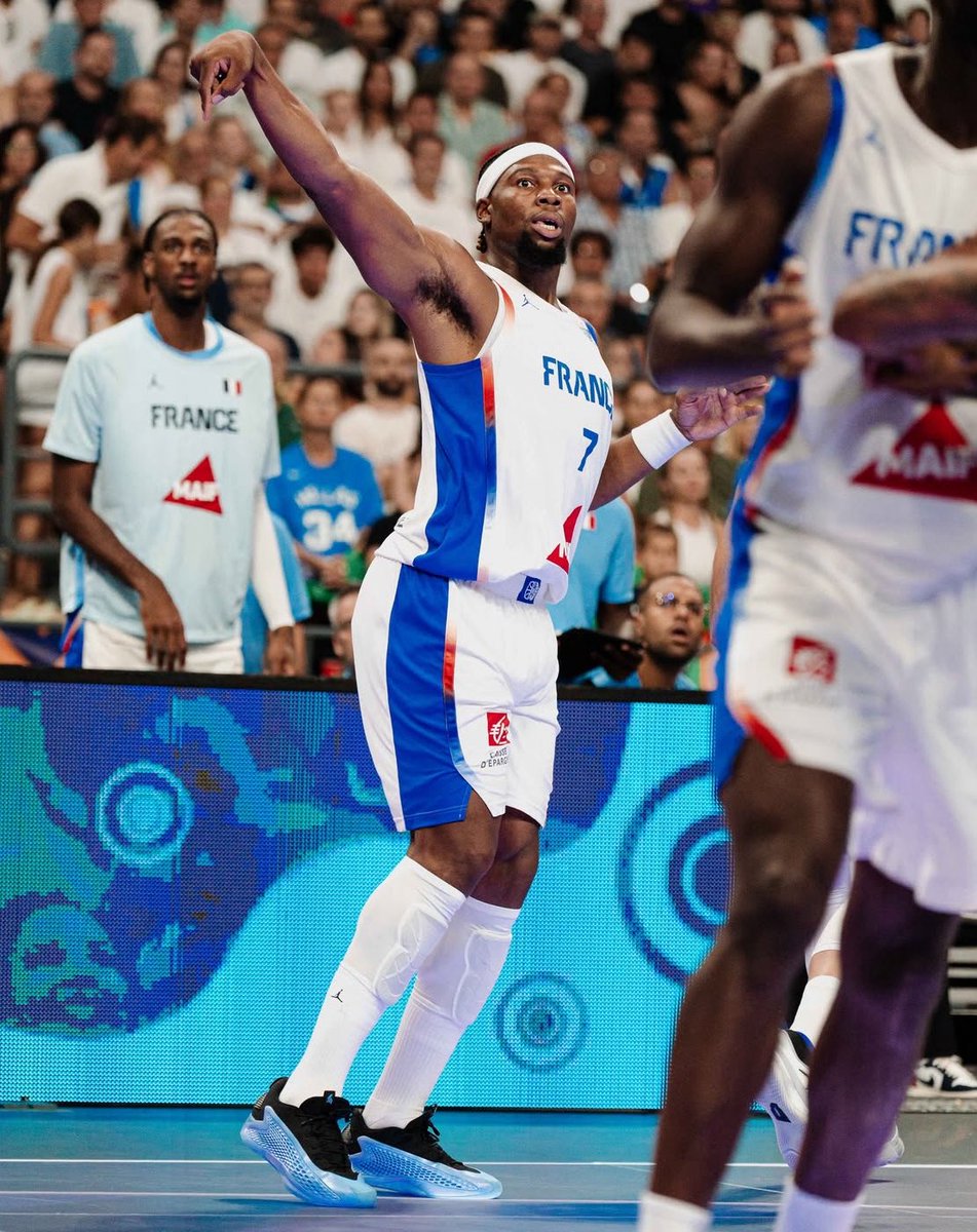 Guerschon Yabusele in 22 minutes as France tops Greece 92–77:

14 points 
4-5 FG
3-3 three
3 assists
2 steals