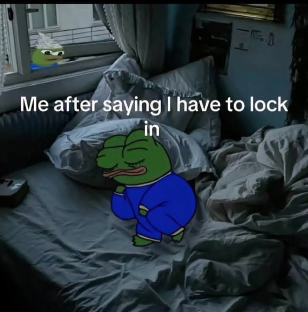 Me at the window saying  "Get the Hell Up!"