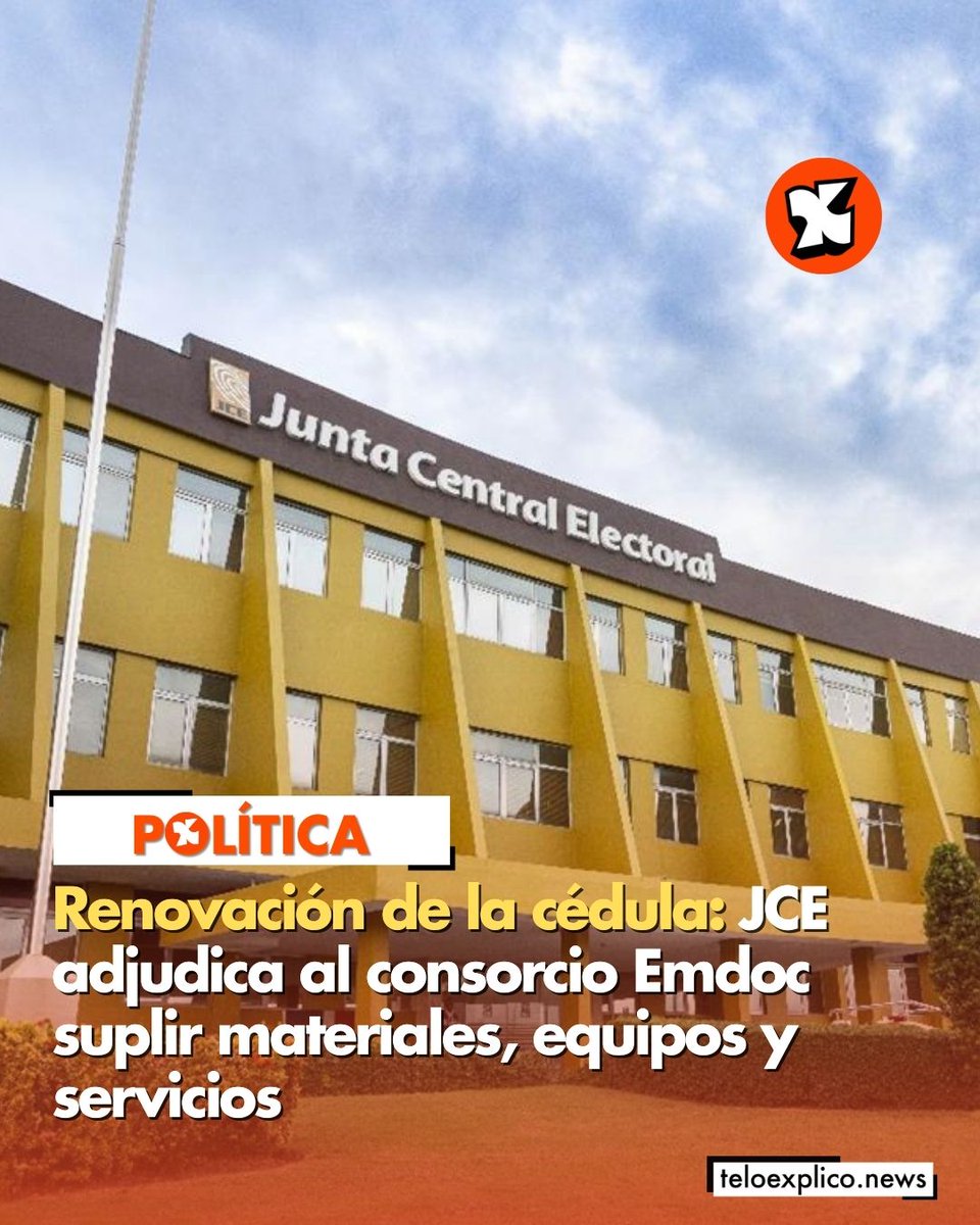 Teloexpliconews's tweet image. Deberá suplir material durante diez años por un monto de RD$ 3,361,540,992.22, con impuestos incluidos. 

𝗔𝗺𝗽𝗹í𝗮 teloexplico.news/noticias/renov…

#TeLoExplico #TeLoExplicoNoticias #TeLoExplicoNews #Gobierno #PuntaCatalina #HuracánErin #Operaciones