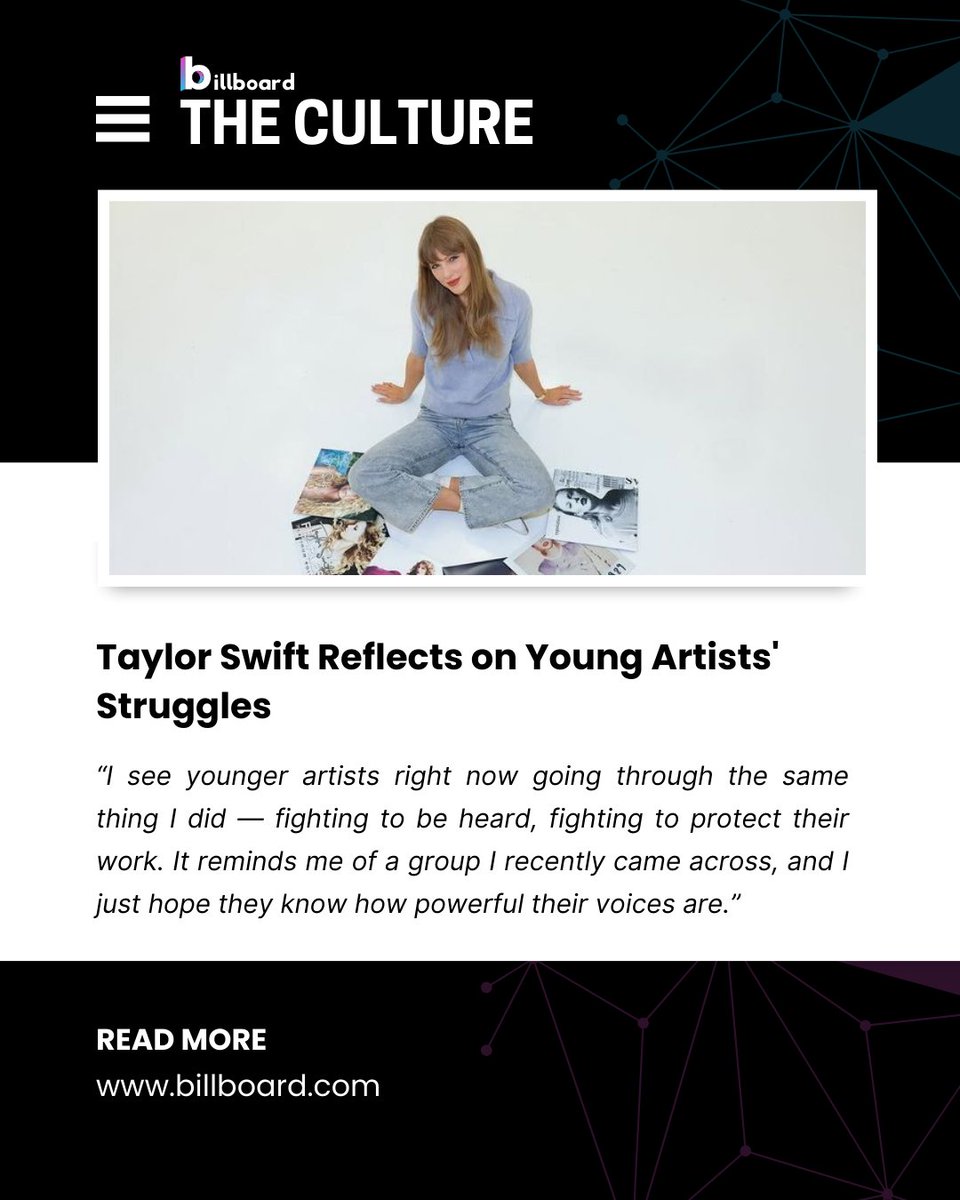 LIVIEPRINT's tweet image. Taylor Swift seemingly shows support for NJZ/ex-NewJeans in a resurfaced Billboard feature