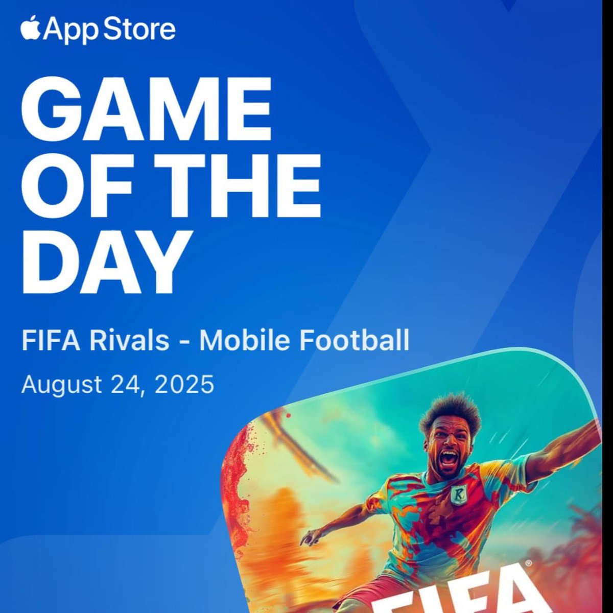 Arron Goolsbey (@agoolsbey) on Twitter photo Boom! <a href="/FIFARivals/">FIFA Rivals</a> is GotD on <a href="/Apple/">Apple</a>!!
Powered by <a href="/EnterTheMythos/">Enter the Mythos</a>, built by <a href="/playmythical/">Mythical Games</a> / <a href="/BaconGamesCo/">Bacon Games</a>, and scaled by <a href="/Beamable/">Beamable</a>! 🚀 Boom! <a href="/FIFARivals/">FIFA Rivals</a> is GotD on <a href="/Apple/">Apple</a>!!
Powered by <a href="/EnterTheMythos/">Enter the Mythos</a>, built by <a href="/playmythical/">Mythical Games</a> / <a href="/BaconGamesCo/">Bacon Games</a>, and scaled by <a href="/Beamable/">Beamable</a>! 🚀
