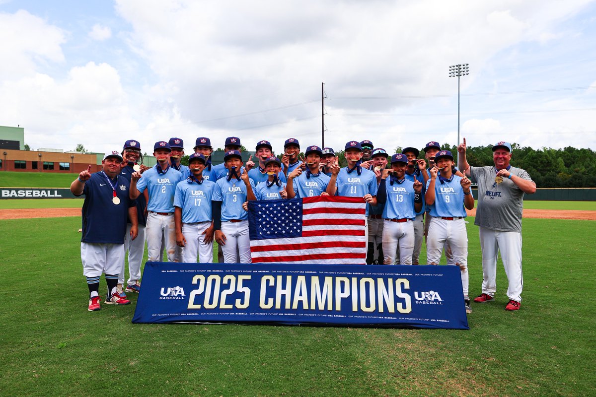 The 11U South Stars and 13U Midwest Stripes closed out #NTIS25 with a bang by winning 🥇

Check out the other medal winners for both age groups ⬇️