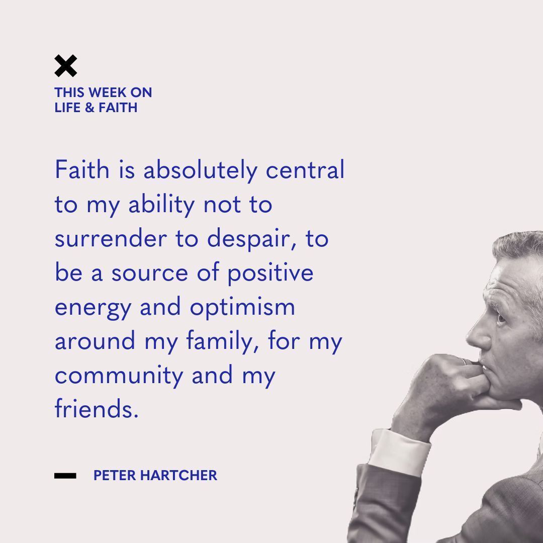 Last week on Life &amp; Faith, one of Australia’s leading political journalists, <a href="/PeterHartcherAO/">Peter Hartcher AO</a> reflected on four decades in the media, the pressures of reporting on a perilous world, and why faith keeps him grounded in hope.

🎧 Catch the full episode now: bit.ly/41ftmzV