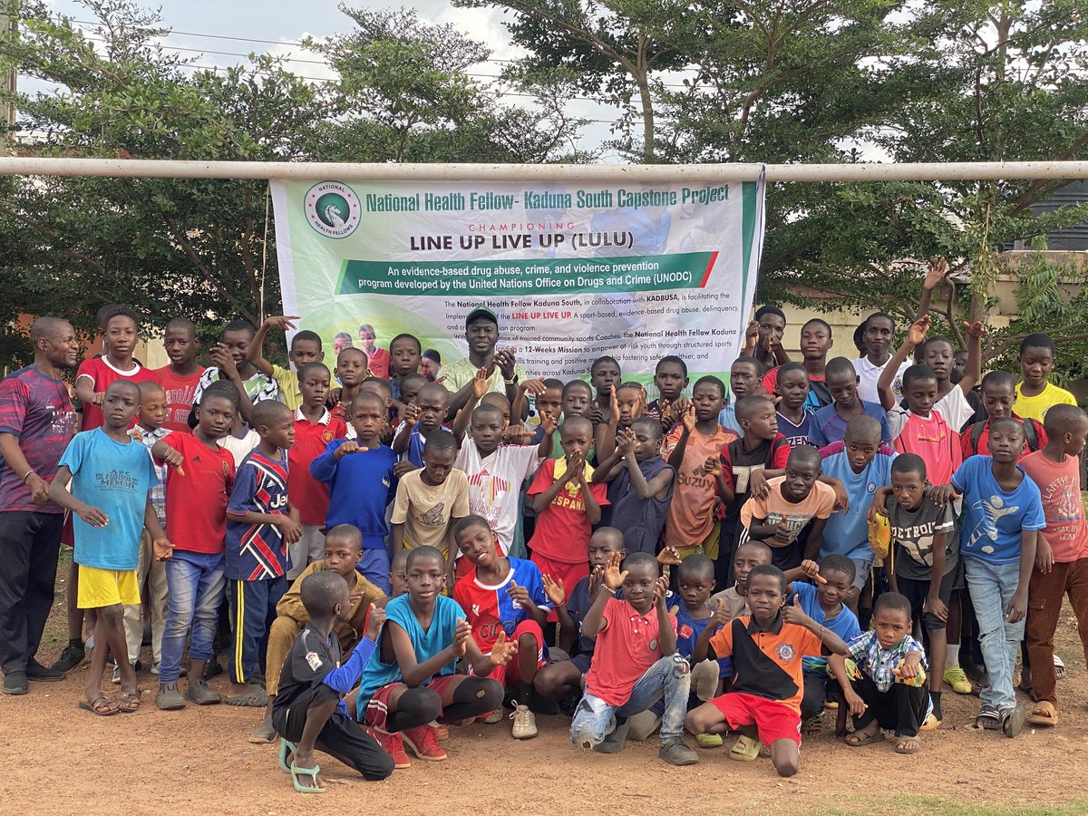 itzMuhaiminMT's tweet photo. Drug Abuse Prevention: Beyond Campaigns and Slogans 

“Say No to Drugs” creates awareness — not change

That’s why I launched the LULU program in Kaduna South  a global evidence-based life skills curriculum by @UNODC, supported by @KadbusaNG
 @RayyanHussein @healthfellowsng #SB19 https://t.co/dEx9hD7J5U
