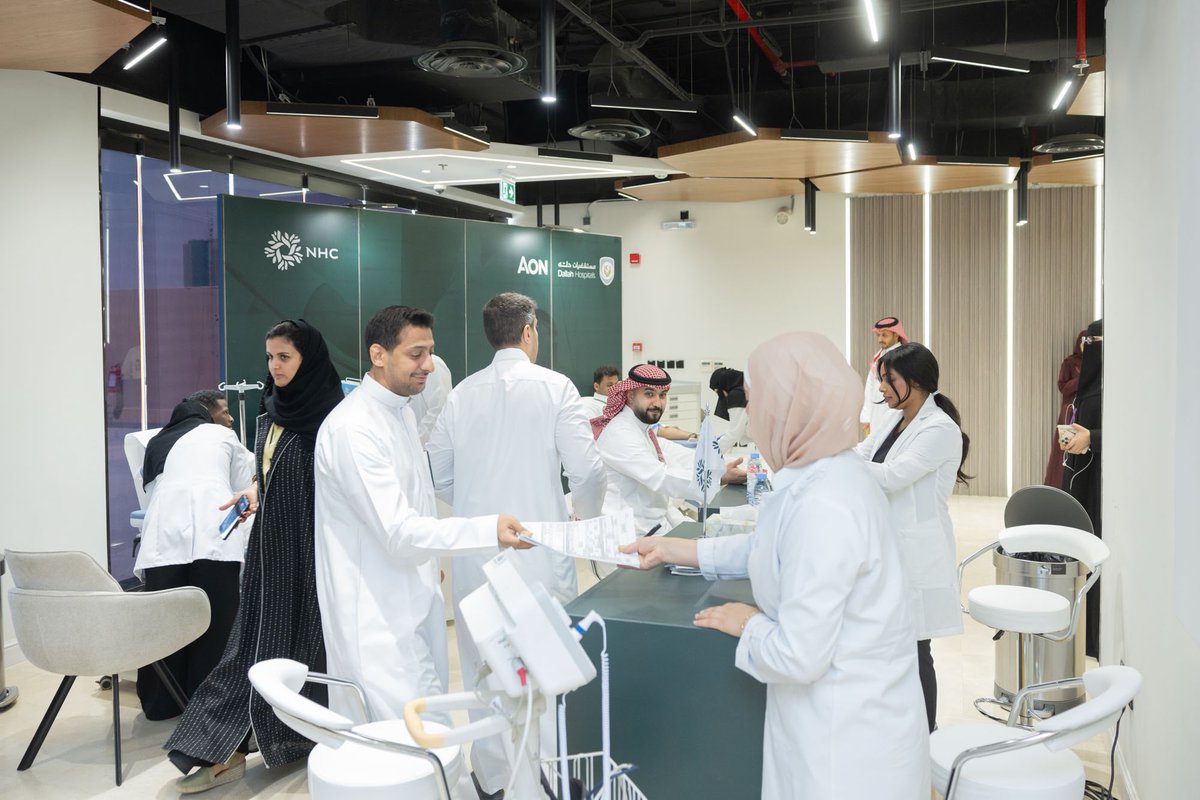 معًا ننبض بالعطاء، ونستلهم القدوة والاقتداء من #ولي_العهد.
بمشاركة الرئيس التنفيذي لـ #NHC ومنسوبيها نؤكد التزامنا بخدمة المجتمع وتعزيز رسالة التكافل.

#حملة_ولي_العهد_للتبرع_بالدم