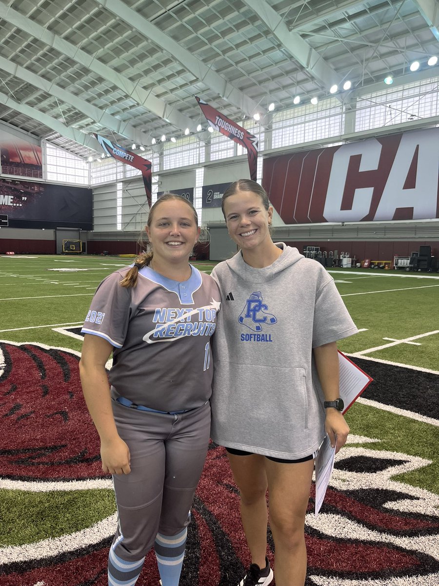 Thanks to <a href="/GamecockSoftbll/">South Carolina Softball</a> for hosting a great camp yesterday, learned great things! Also big thanks to <a href="/BlueHoseSB/">PCSB</a> and <a href="/CofCSoftball/">Charleston Softball</a> for coming and helping out!
<a href="/recruits_next/">Next Top Recruits</a>