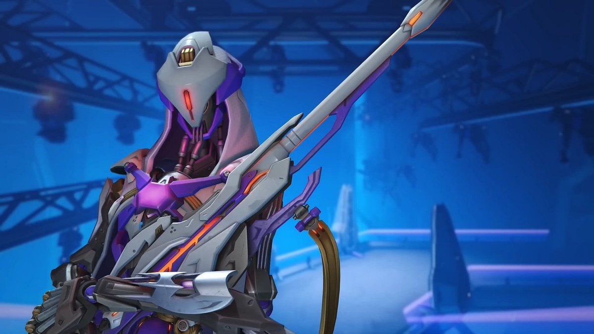 is ana mythic clank-face? she isnt actually an omnic so……