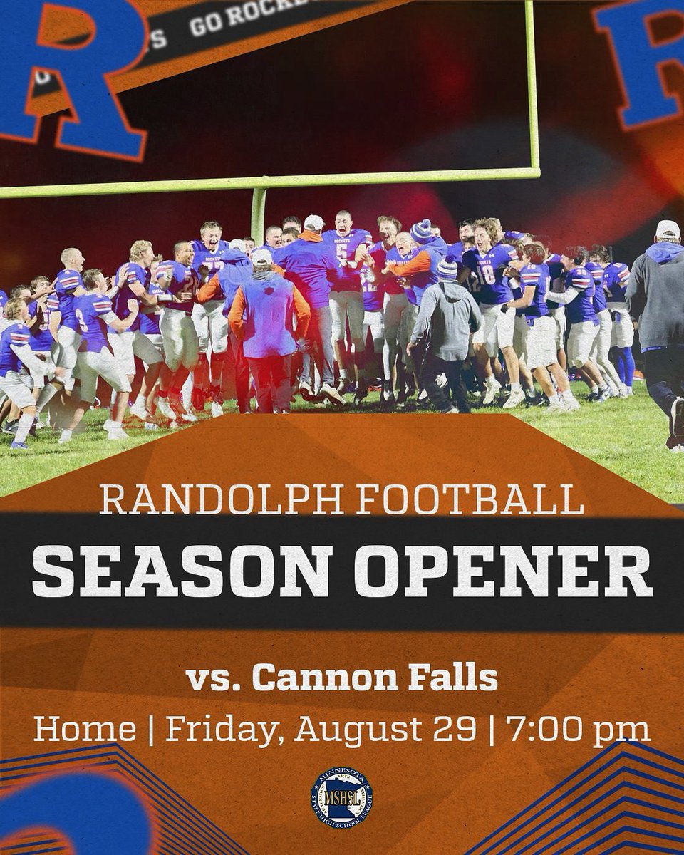 Randolph Rockets Football tweet media