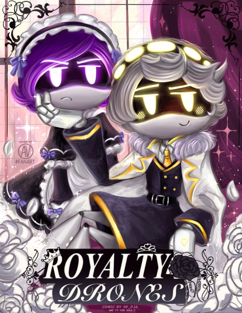 𝐑𝐎𝐘𝐀𝐋𝐓𝐘 𝐃𝐑𝐎𝐍𝐄𝐒 👑✨️
<a href="/SD_DJA/">•♫ 𝐒𝐃-𝐃𝐉_𝐀♫•</a> thank you for such a wonderful and amazing comic! :D
#Nuzi #SerialDesignationN
#UziDoorman #murderdronesN #murderdronesUzi #murderdronesfanart