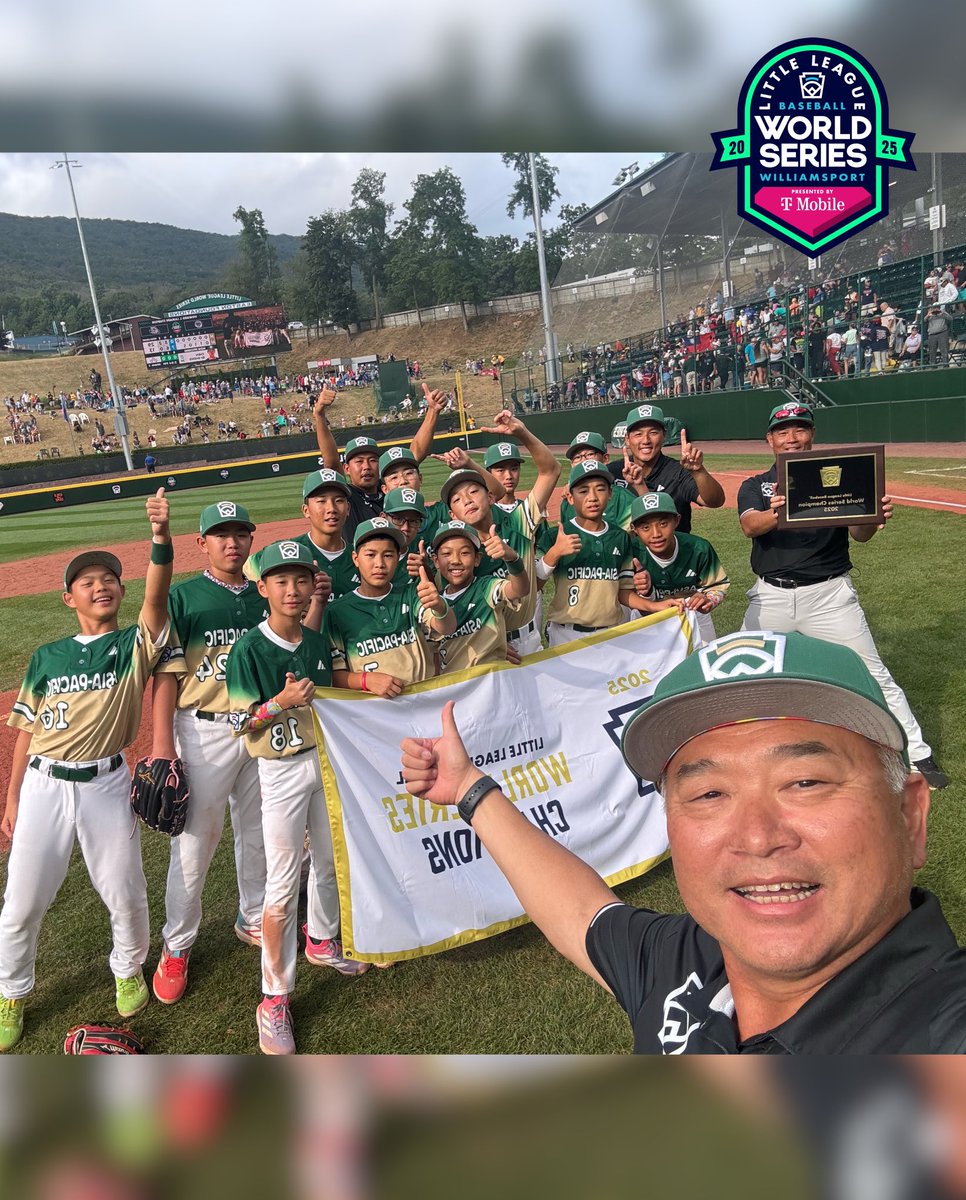 China Taipéi campeón de la Serie Mundial de Pequeñas Ligas LLWS 2025