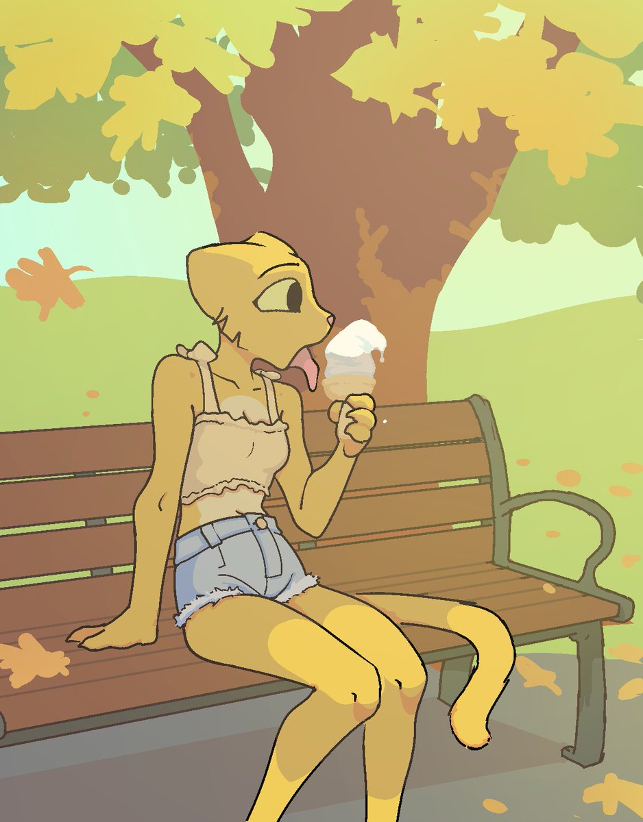 "Late Summer Ice Cream"