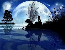 Beneath the moon’s silver glow,
A fairy dreams where waters flow.
Her wings at rest, the stars above,
Whisper tales of hope and love.
The night is still, the world asleep,
Yet secrets in the silence seep.
Reflections dance in gentle streams,
As she drifts deep in twilight dreams.