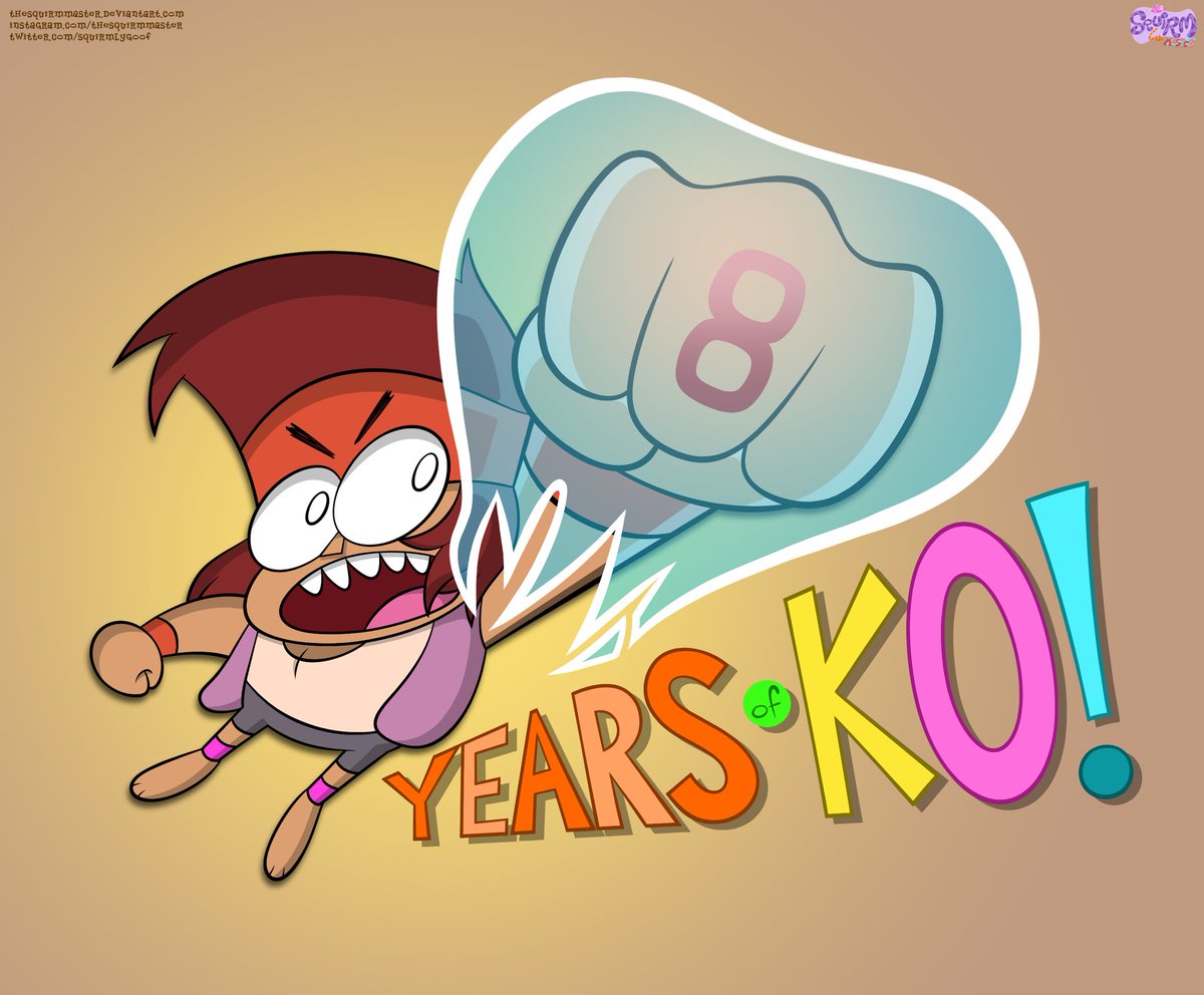 squirmlygoof's tweet image. You're 8 years old and still getting stronger each day that I see you, kid. #okkoletsbeheroes #cartoonnetwork