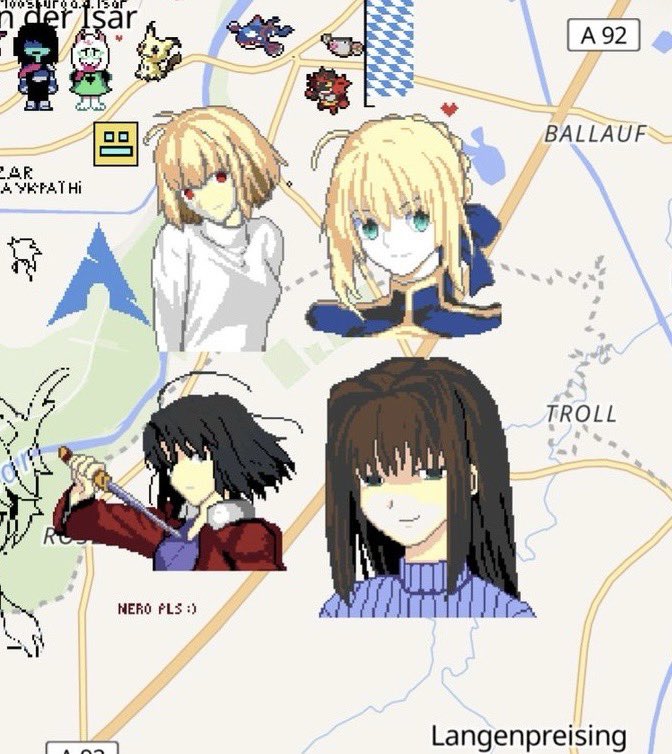 So happy to finally see Aoko in Wplace and the rest of the Type Moon heroines…