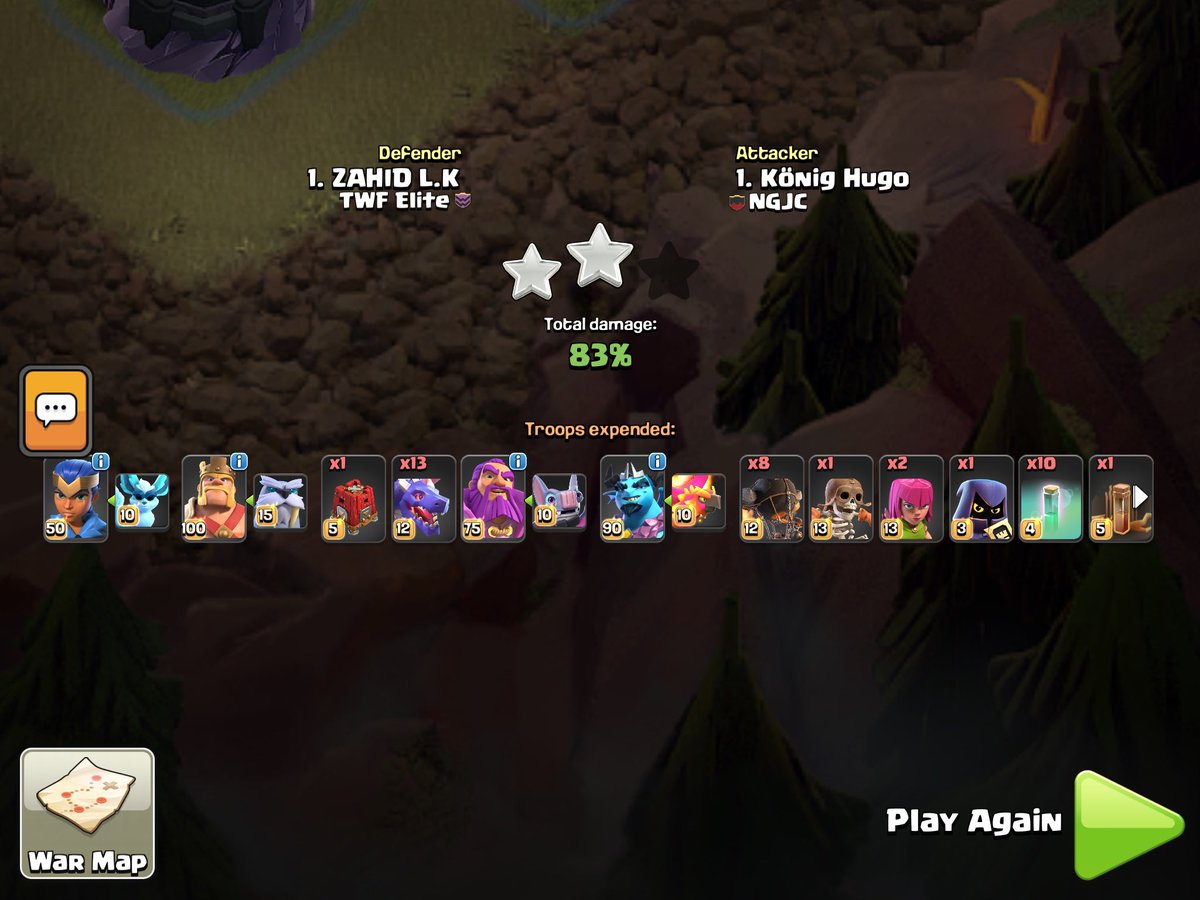 What a weekend.. Stage 2 came to an end! <a href="/CoCEsports/">Clash of Clans Esports</a> 

I‘m really happy with my results as BB, as I managed to get a total of 31/37 defenses!🛠️

I want to thank <a href="/quantums_bears/">Mercian Bears</a> , <a href="/BAldersea12/">Nathan</a> and <a href="/Headstart_G/">Headstart_Gaming</a> for their trust in me. 

Some bases below..⬇️⬇️