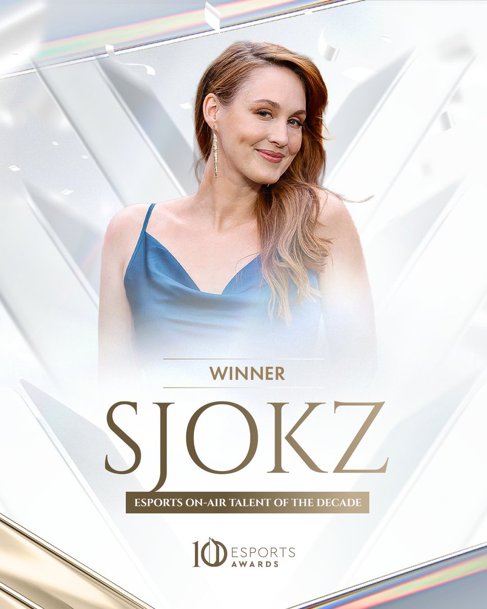 Esports Awards (@esportsawards) on Twitter photo The winner of the Esports On-Air Talent of the Decade award is...
<a href="/sjokz/">Eefje Depoortere</a>
Congratulations! The winner of the Esports On-Air Talent of the Decade award is...
<a href="/sjokz/">Eefje Depoortere</a>
Congratulations!
