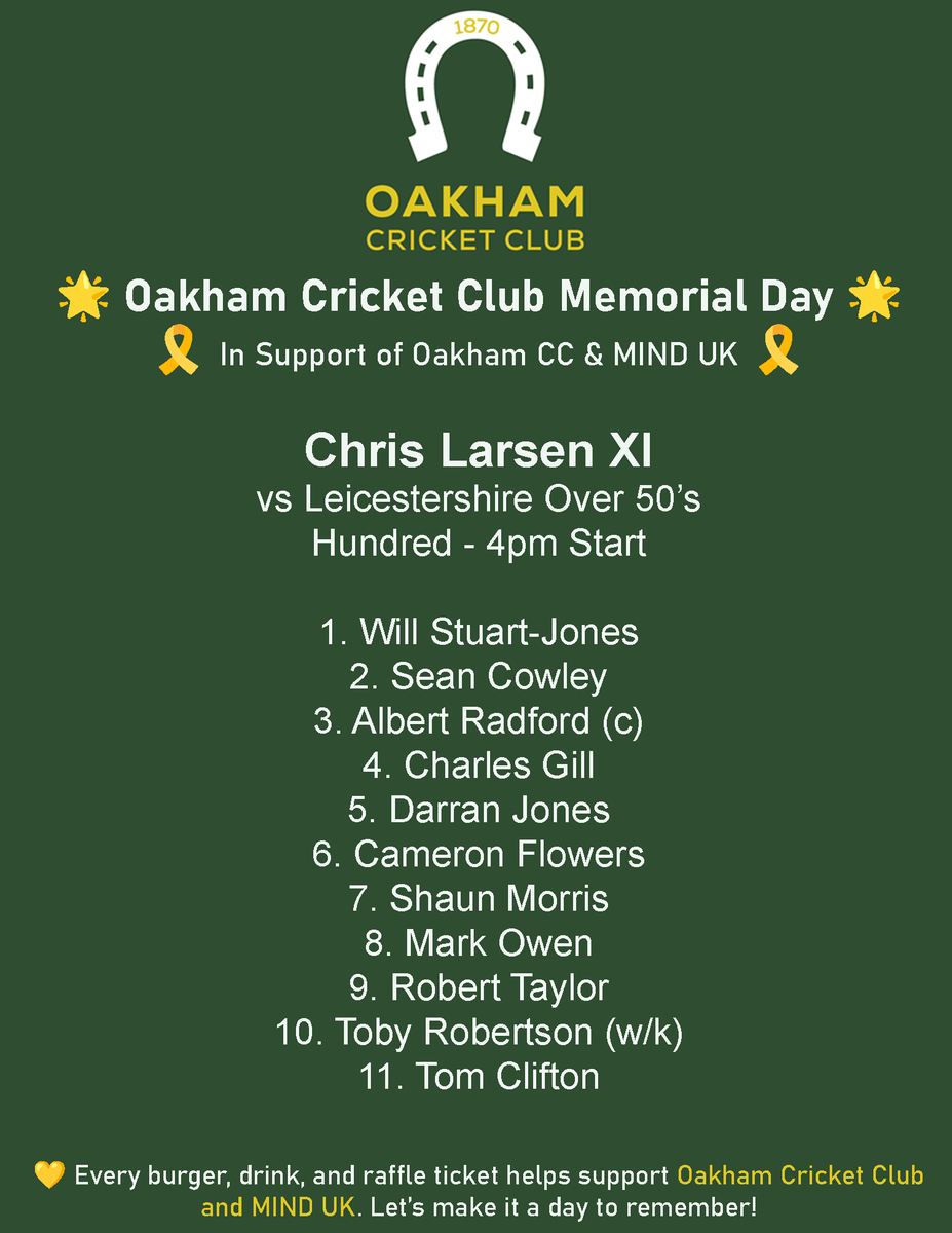 Oakham Cricket Club tweet media